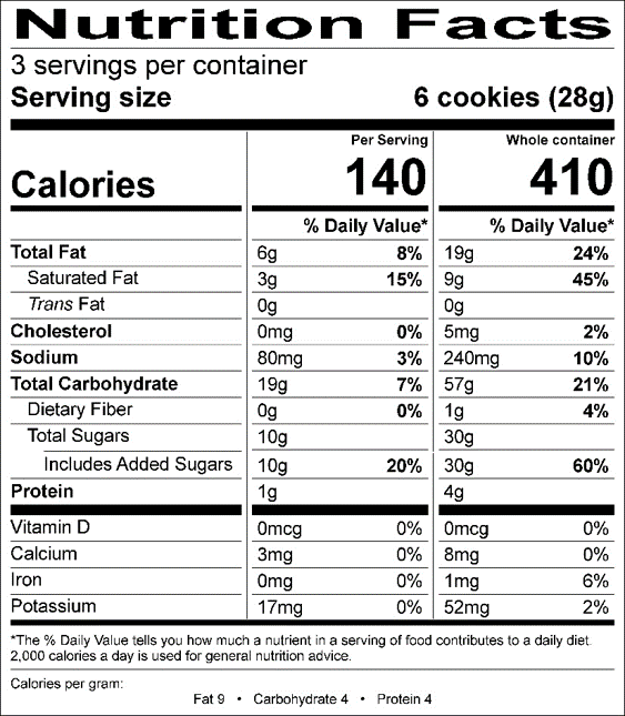 Chocolate Chip Bite Size Cookies - 3oz bags